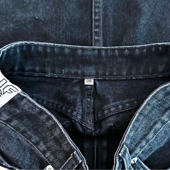 LF The Brand Black Branded Denim Mini
Skirt - Picture 3 of 6